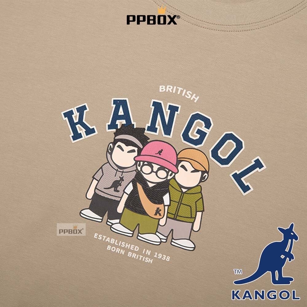 KANGOL 韓版 三兄弟短T 衣服 [65258052]-細節圖7