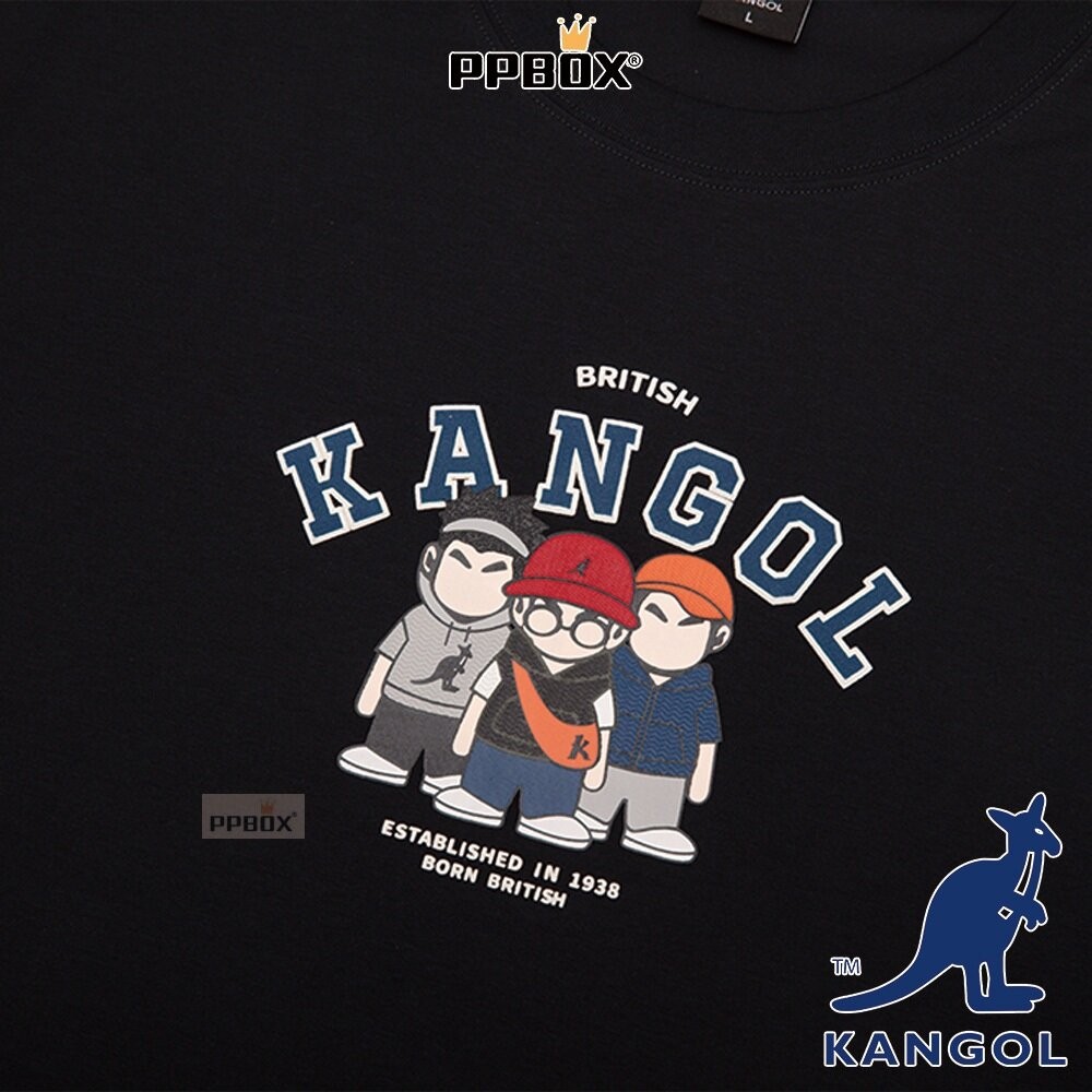 KANGOL 韓版 三兄弟短T 衣服 [65258052]-細節圖10