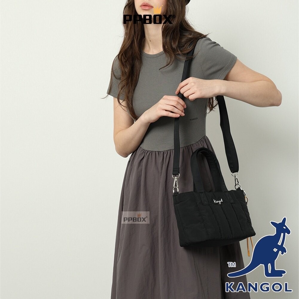 KANGOL 透氣後簍長版洋裝 衣服 [66221581]-細節圖3