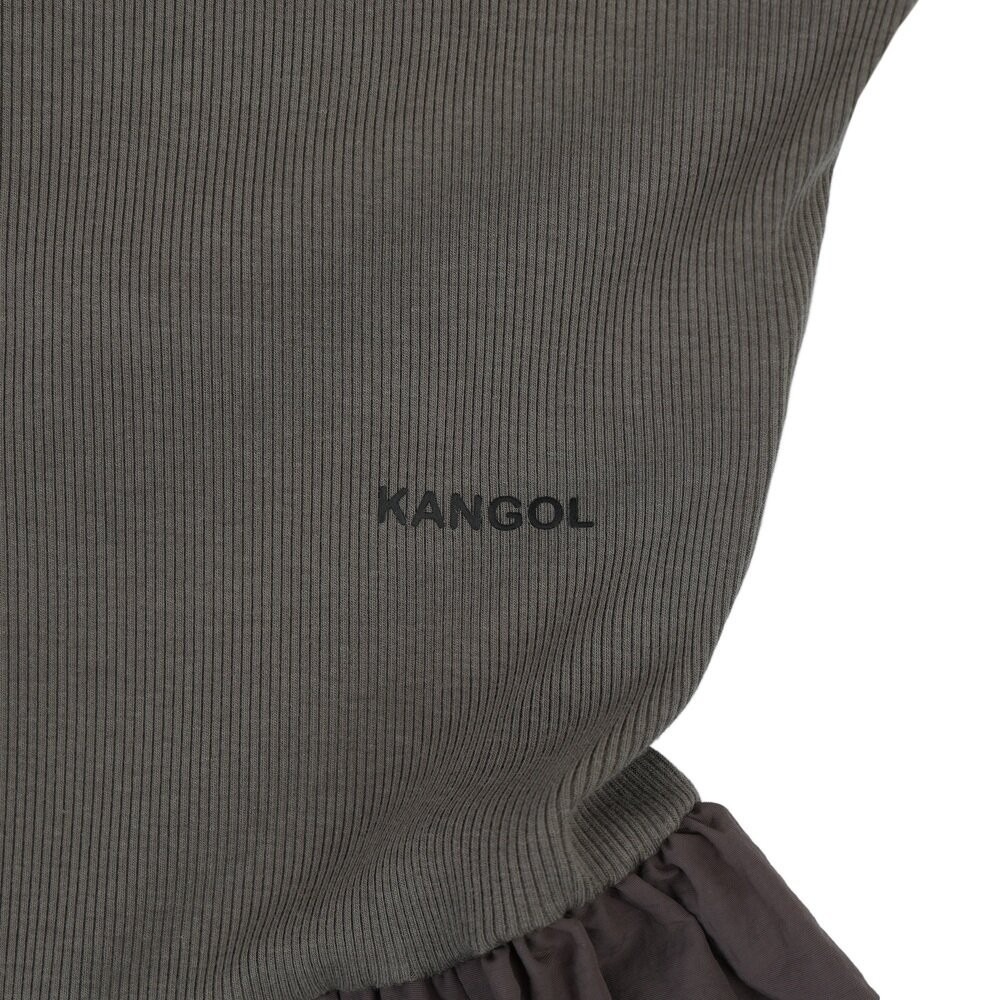 KANGOL 透氣後簍長版洋裝 衣服 [66221581]-細節圖5