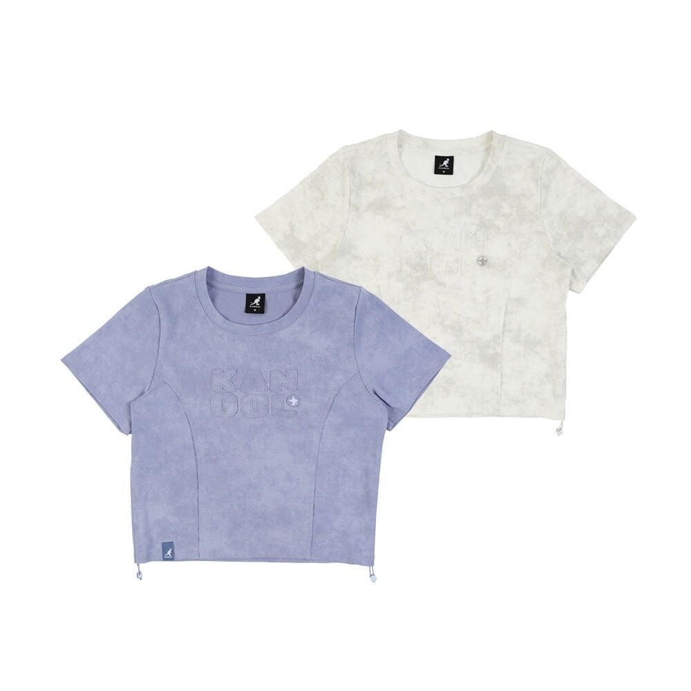 KANGOL 抽繩貼袖LOGO短T 衣服 [66221013]-細節圖2