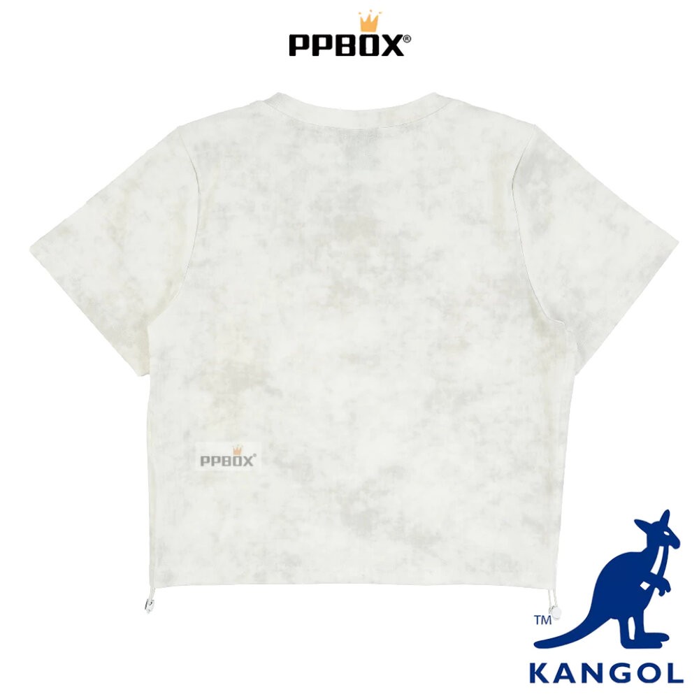 KANGOL 抽繩貼袖LOGO短T 衣服 [66221013]-細節圖8