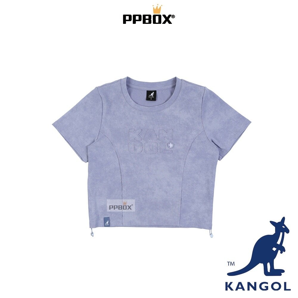KANGOL 抽繩貼袖LOGO短T 衣服 [66221013]-規格圖11
