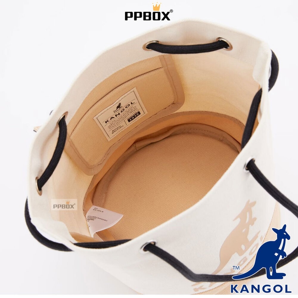 KANGOL 抽繩水桶包 包包 【63258706】-細節圖3