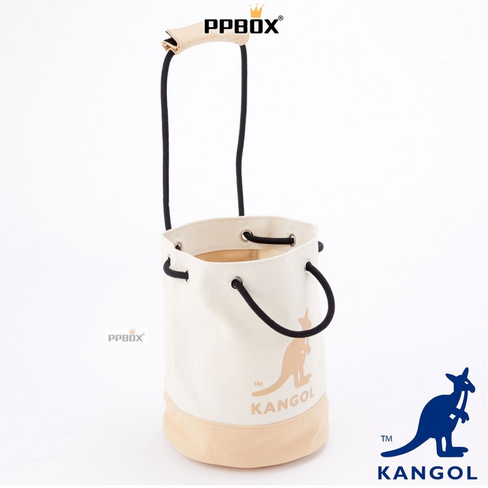 KANGOL 抽繩水桶包 包包 【63258706】-細節圖4