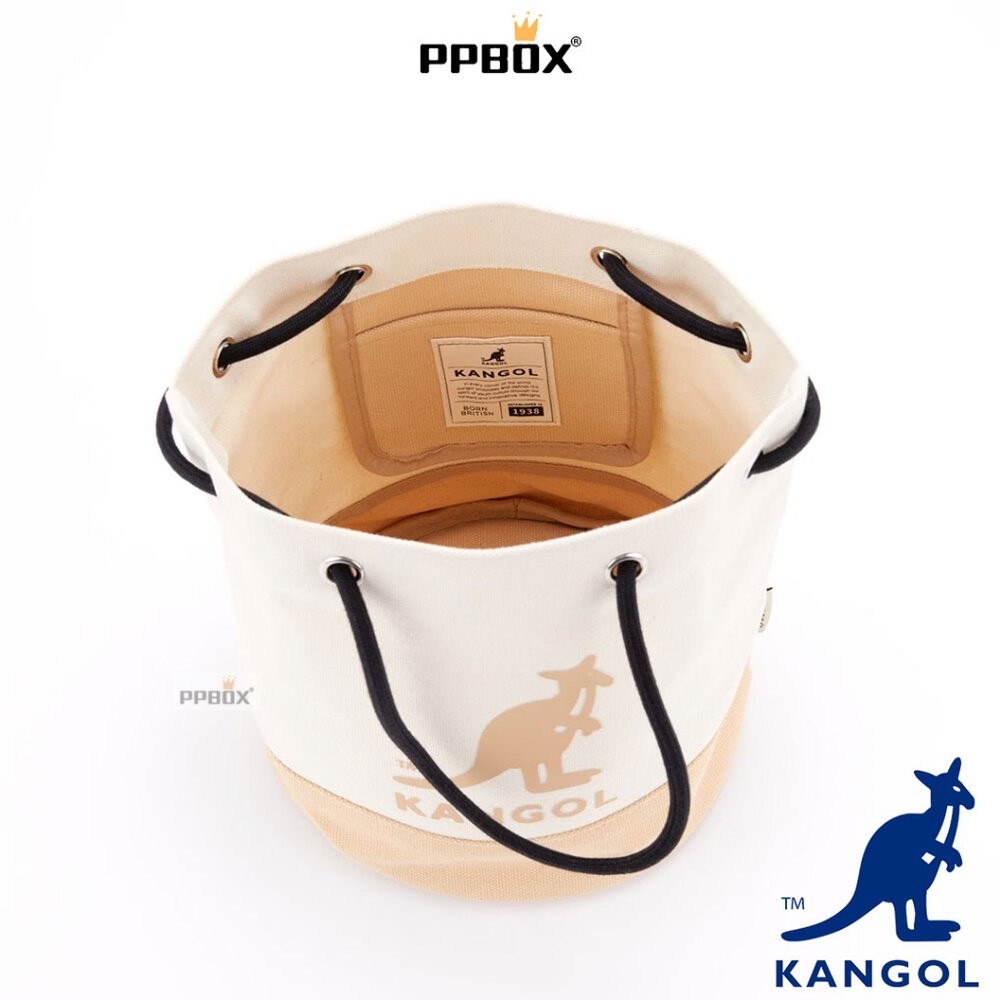 KANGOL 抽繩水桶包 包包 【63258706】-細節圖9