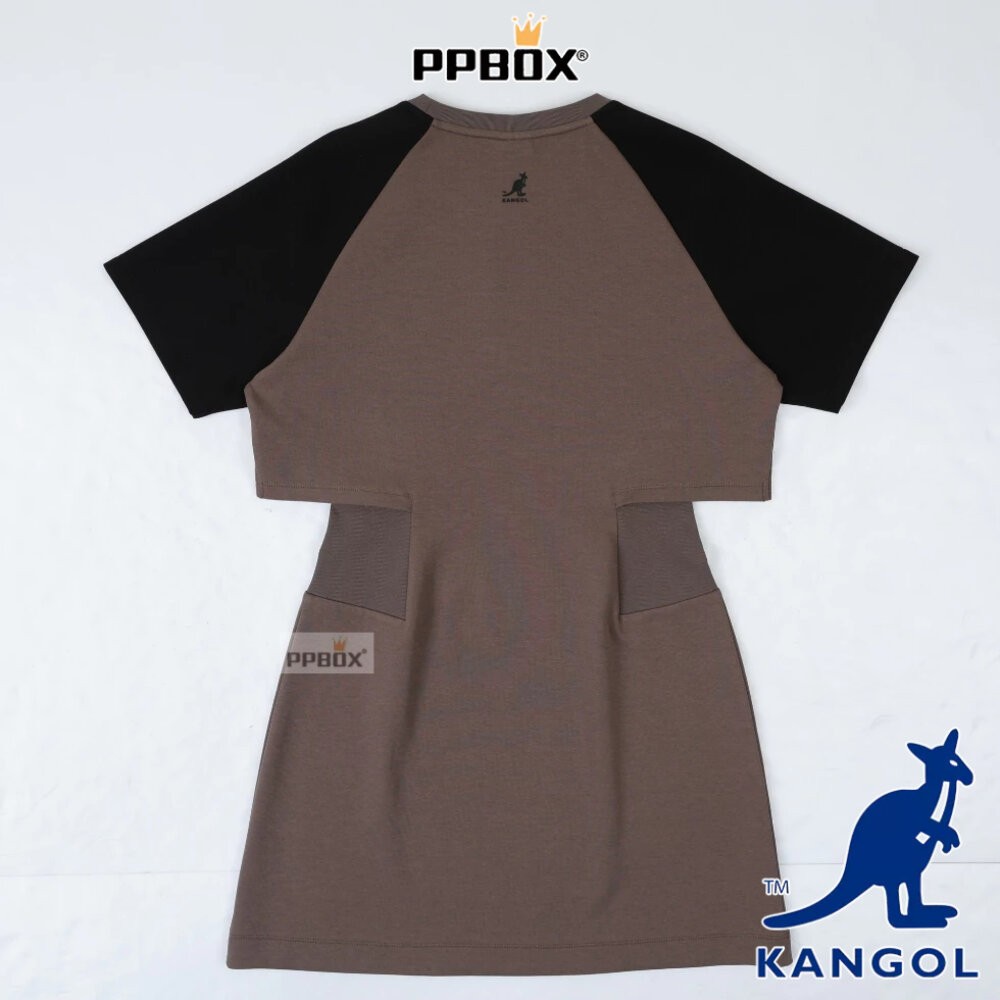 KANGOL 拚色收腰顯瘦洋裝 衣服 [66228581]-細節圖5