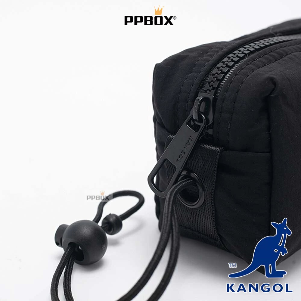 KANGOL 化妝 手拿小包 包包 【64558782】-細節圖3