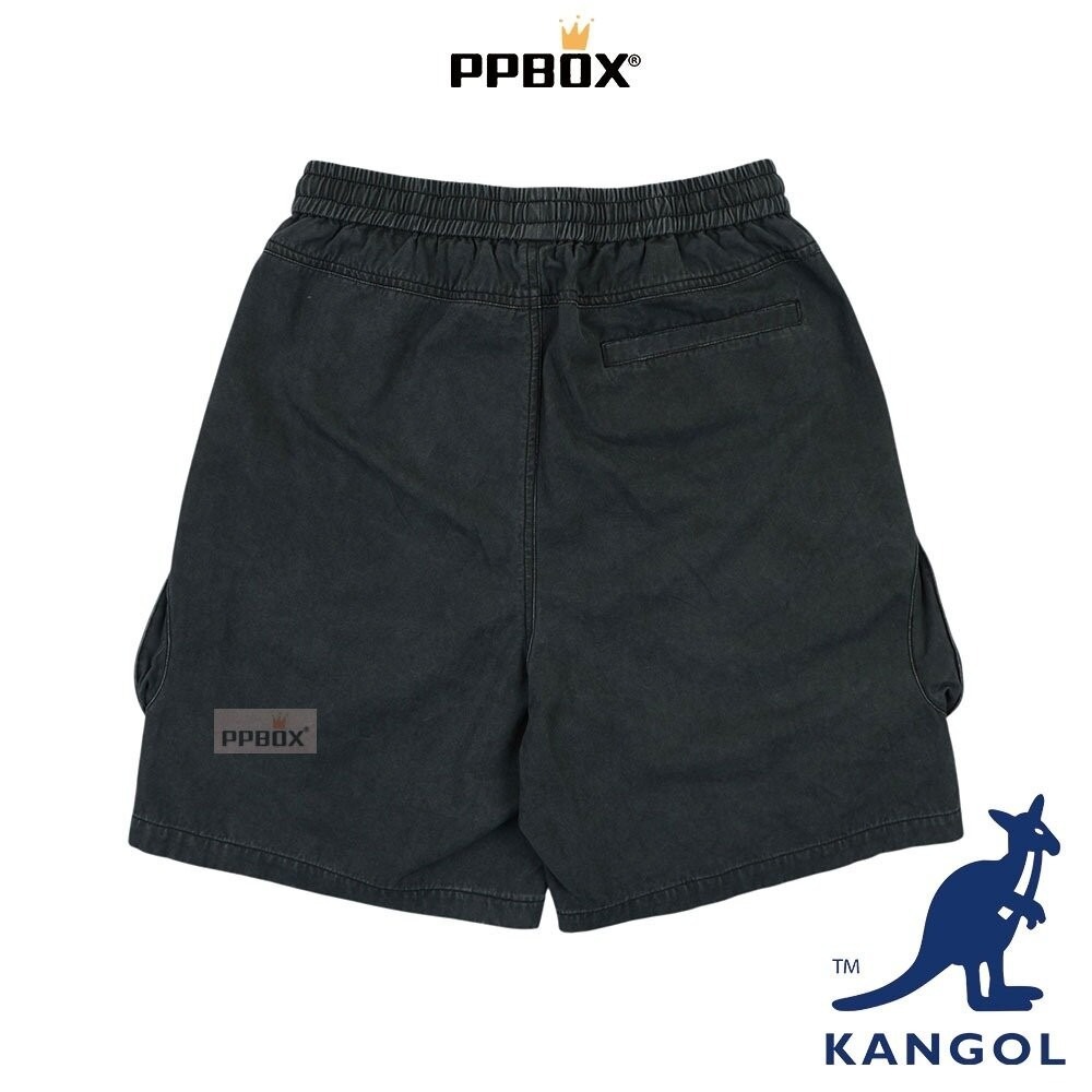 KANGOL 拼布水洗短褲 衣服 [66251552]-細節圖6