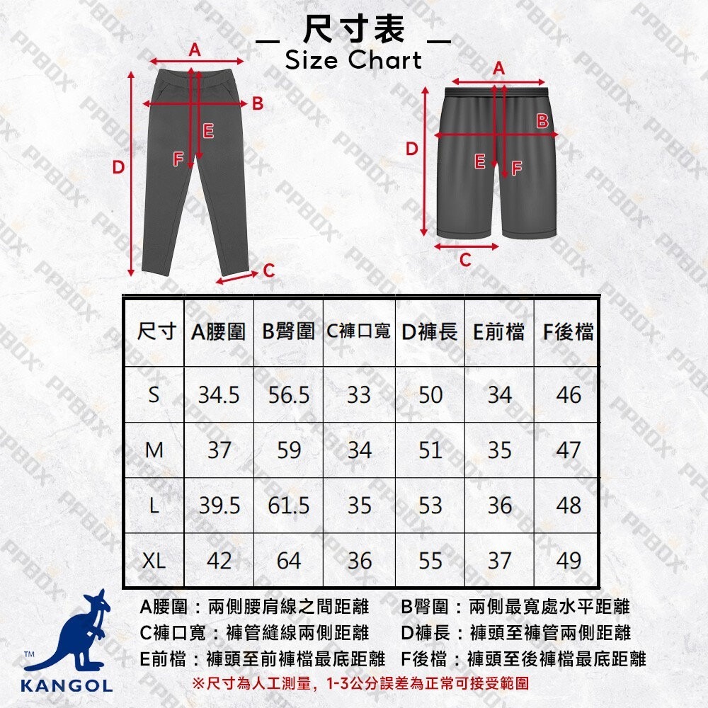 KANGOL 拼布水洗短褲 衣服 [66251552]-細節圖7