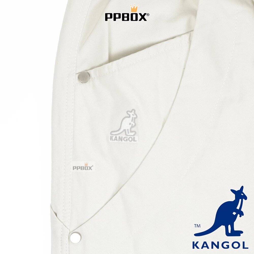 KANGOL 闊腿工裝長褲 彎刀褲 衣服 [65521542]-細節圖4