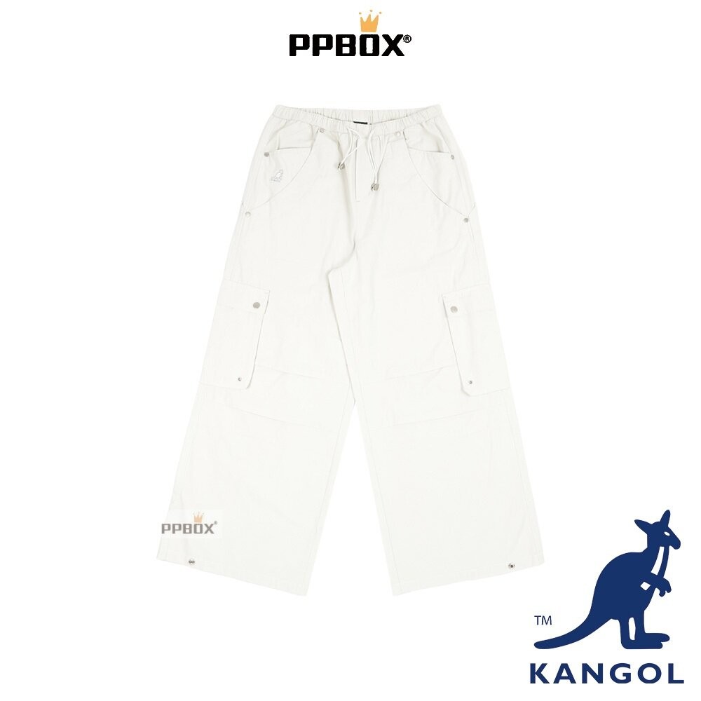 KANGOL 闊腿工裝長褲 彎刀褲 衣服 [65521542]-規格圖10