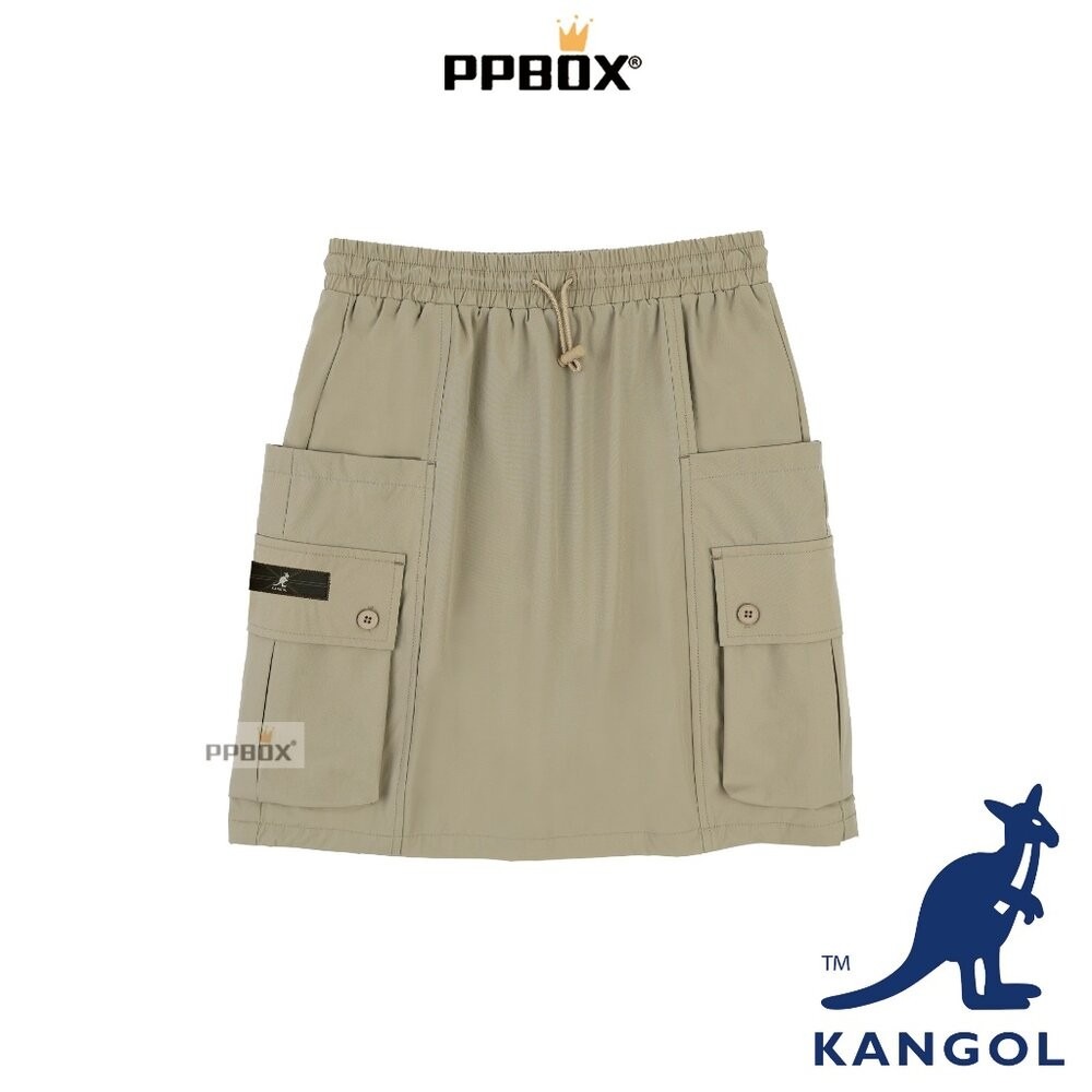 KANGOL 工裝多口袋褲裙 衣服 [66221526]-規格圖10