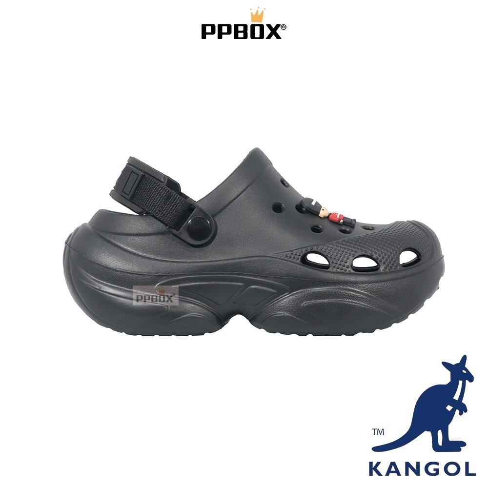 KANGOL 士兵鞋扣 洞洞鞋 拖鞋 【65228675】-細節圖4