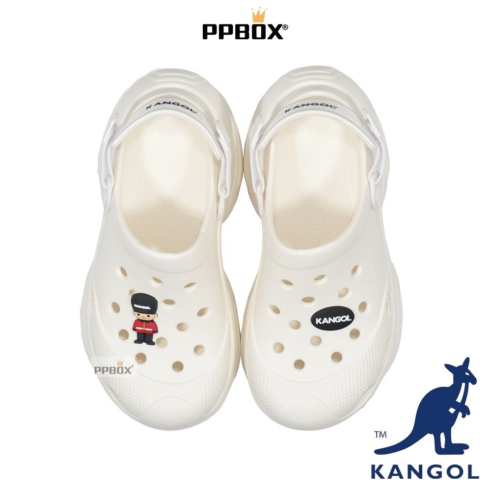 KANGOL 士兵鞋扣 洞洞鞋 拖鞋 【65228675】-細節圖5