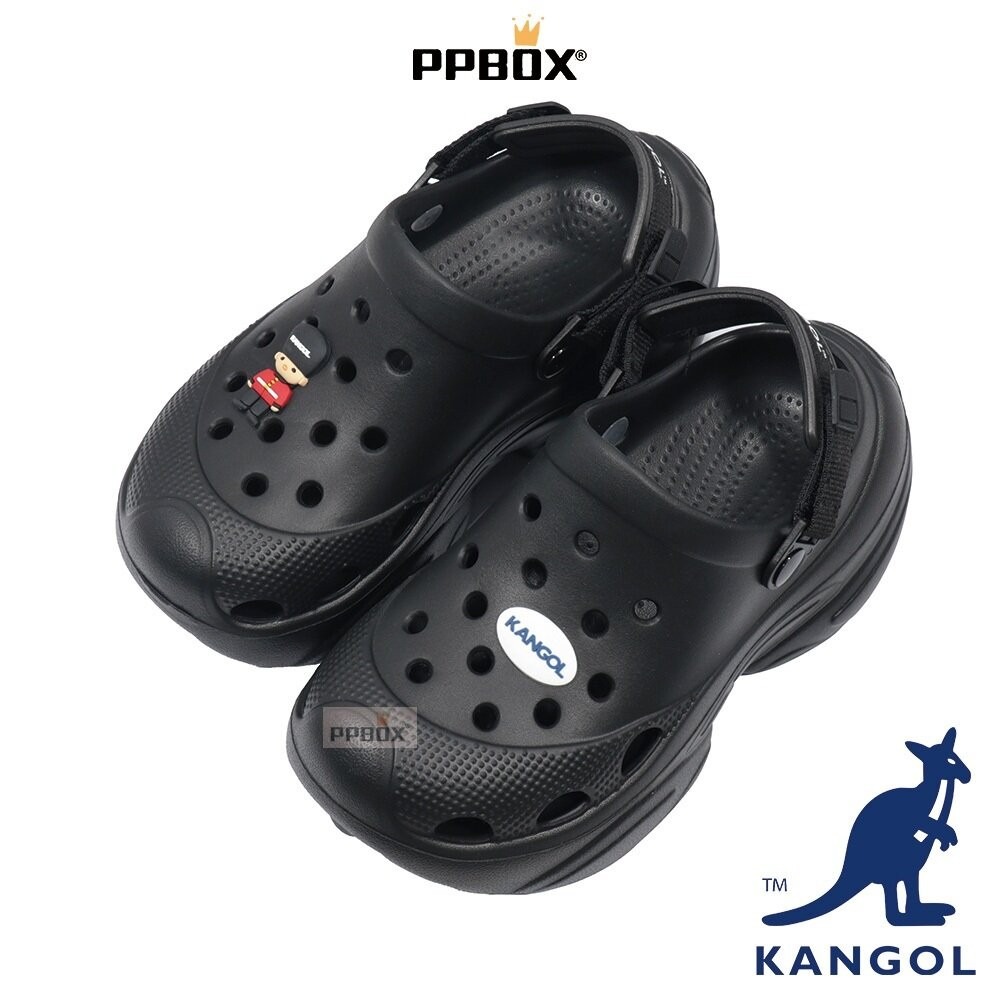KANGOL 士兵鞋扣 洞洞鞋 拖鞋 【65228675】-細節圖6
