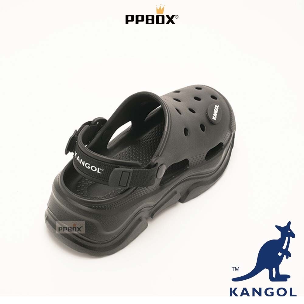 KANGOL 造型鞋扣  洞洞鞋系列 拖鞋-細節圖3