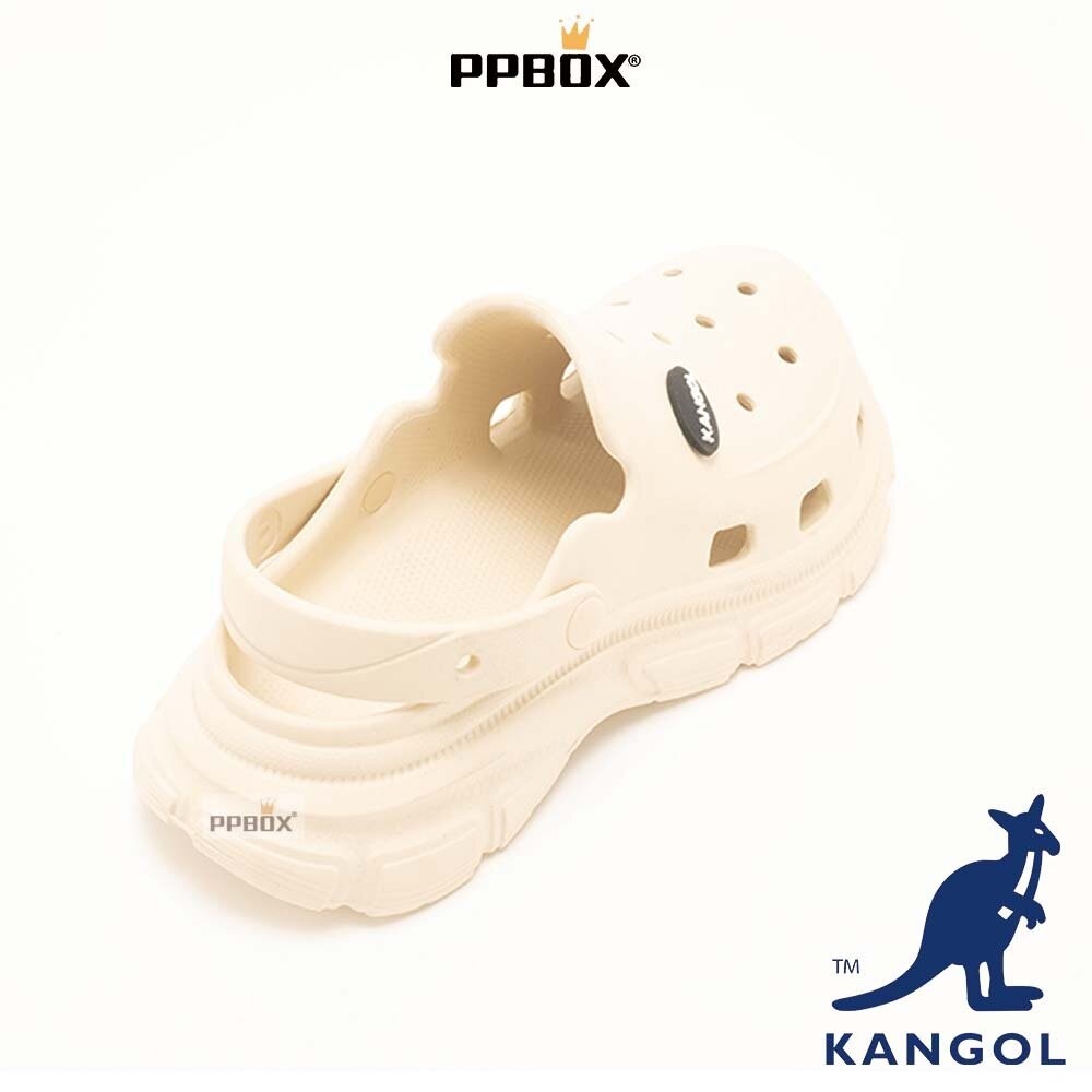 KANGOL 造型鞋扣  洞洞鞋系列 拖鞋-細節圖4