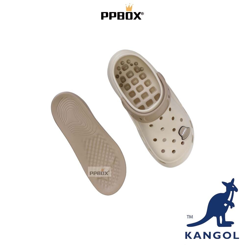 KANGOL 造型鞋扣  洞洞鞋系列 拖鞋-細節圖8
