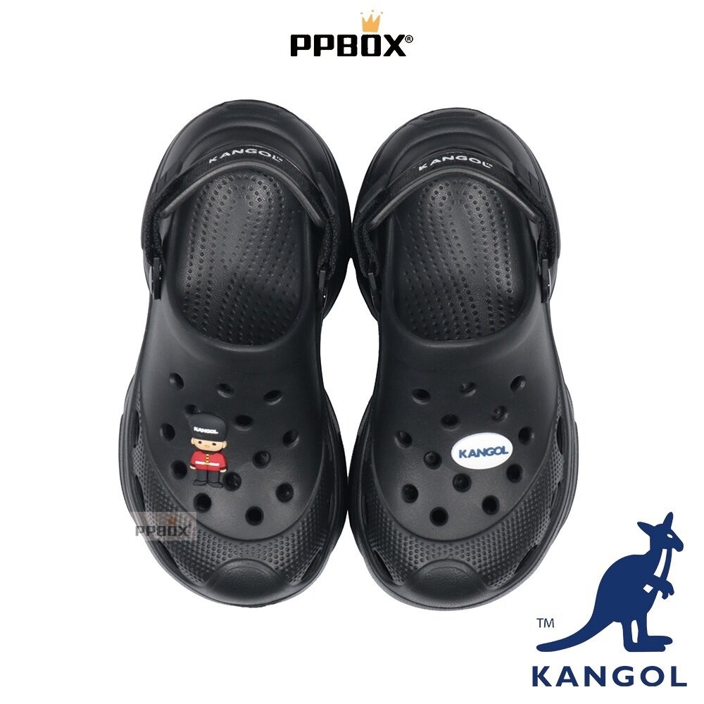KANGOL 造型鞋扣  洞洞鞋系列 拖鞋-細節圖10