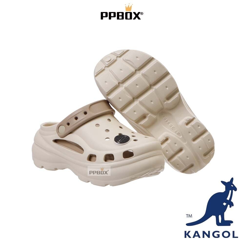 KANGOL 造型鞋扣  洞洞鞋系列 拖鞋-規格圖11