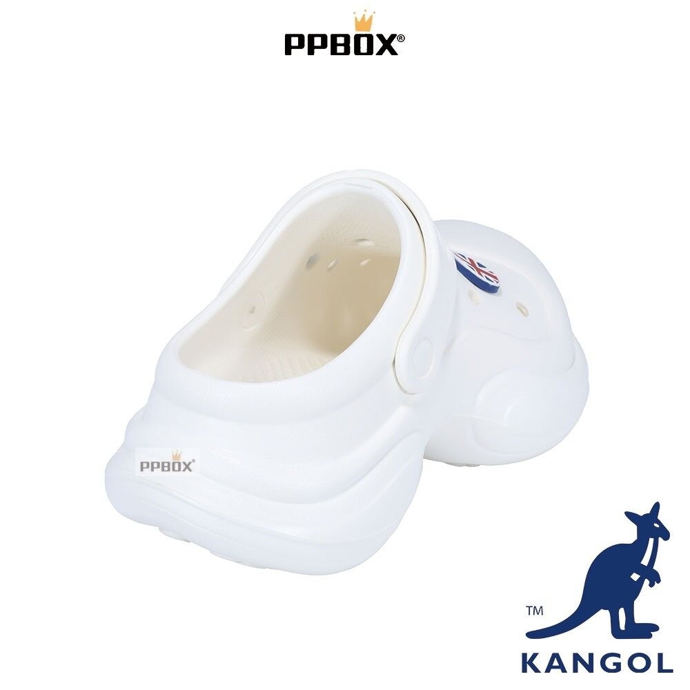 KANGOL 英倫國旗鞋扣 洞洞鞋 拖鞋 【65528671】-細節圖2
