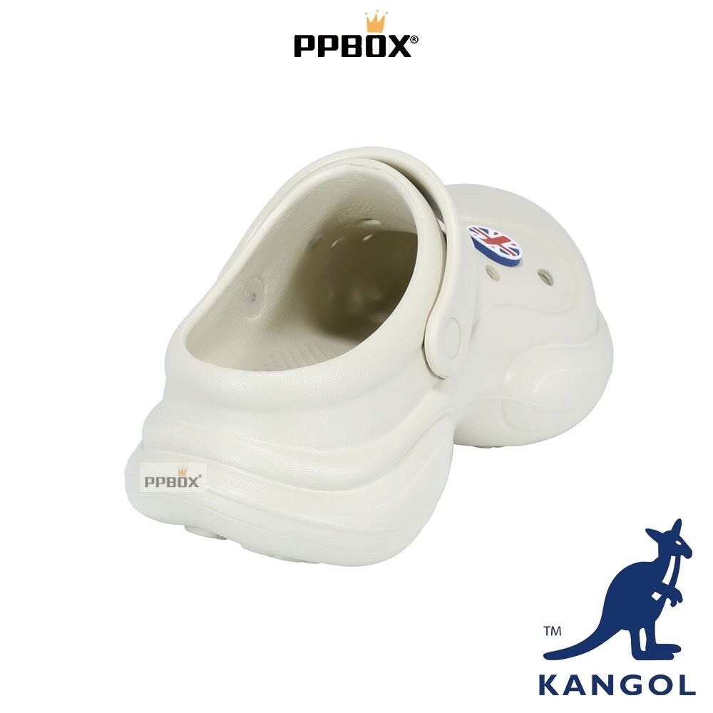 KANGOL 英倫國旗鞋扣 洞洞鞋 拖鞋 【65528671】-細節圖7