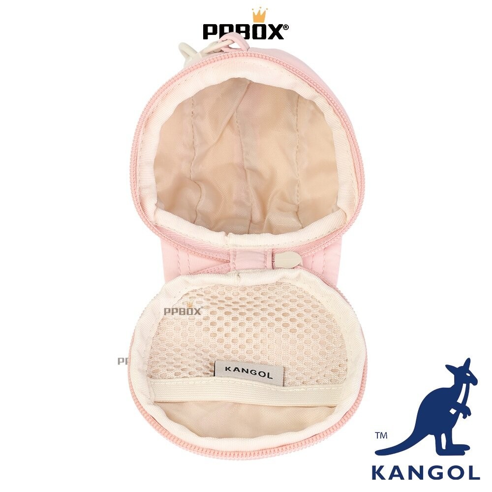 KANGOL 可斜背老帽造型零錢包 附背帶 包包 【65558783】-細節圖3