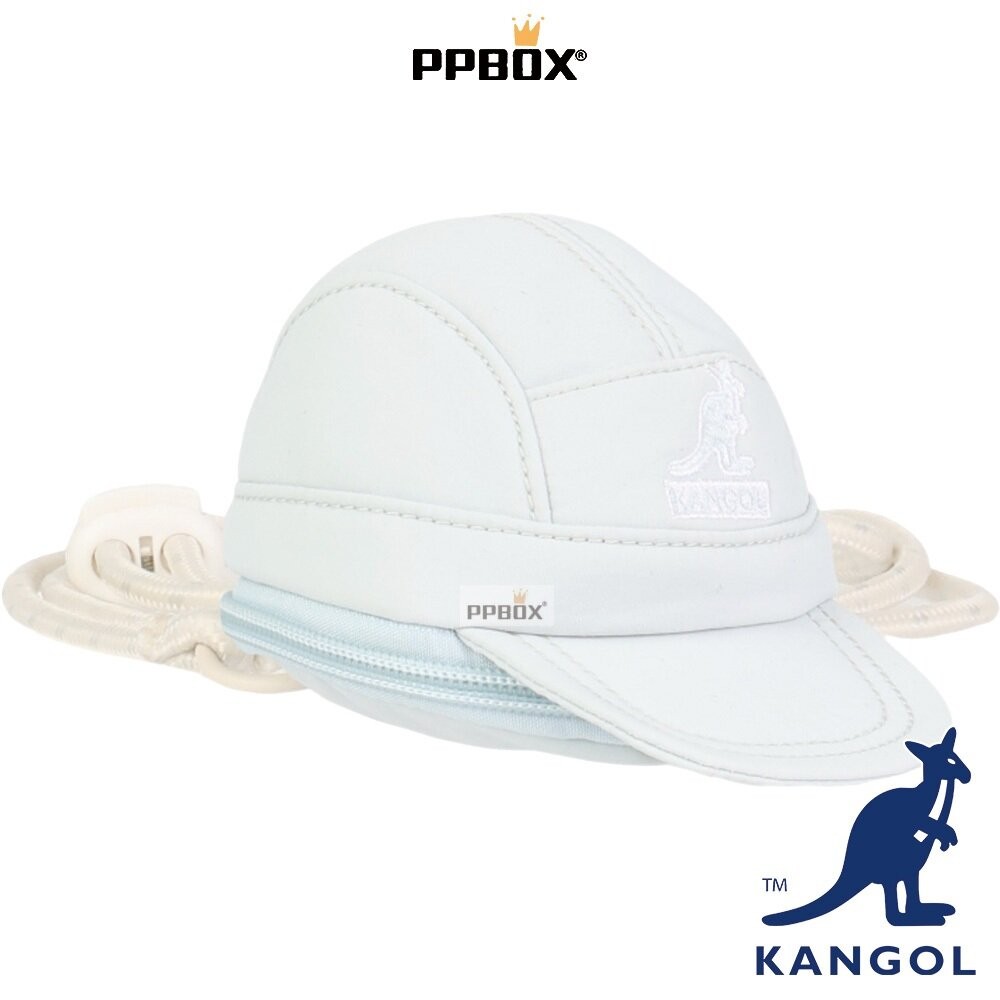 KANGOL 可斜背老帽造型零錢包 附背帶 包包 【65558783】-細節圖4