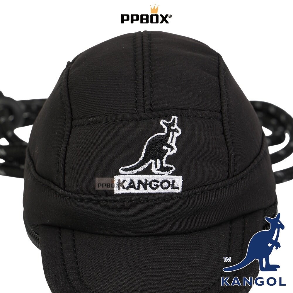 KANGOL 可斜背老帽造型零錢包 附背帶 包包 【65558783】-細節圖6