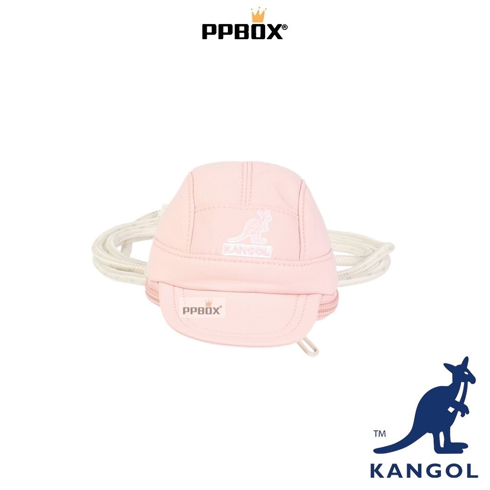 KANGOL 可斜背老帽造型零錢包 附背帶 包包 【65558783】-規格圖11