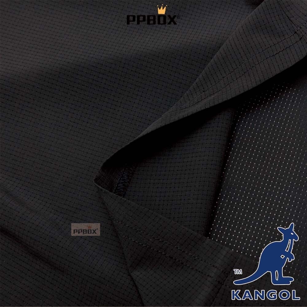 KANGOL 超涼感 彎刀 寬褲 衣服 [65221507]-細節圖4