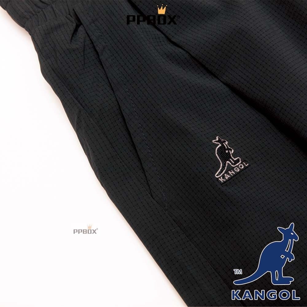 KANGOL 超涼感 彎刀 寬褲 衣服 [65221507]-細節圖6