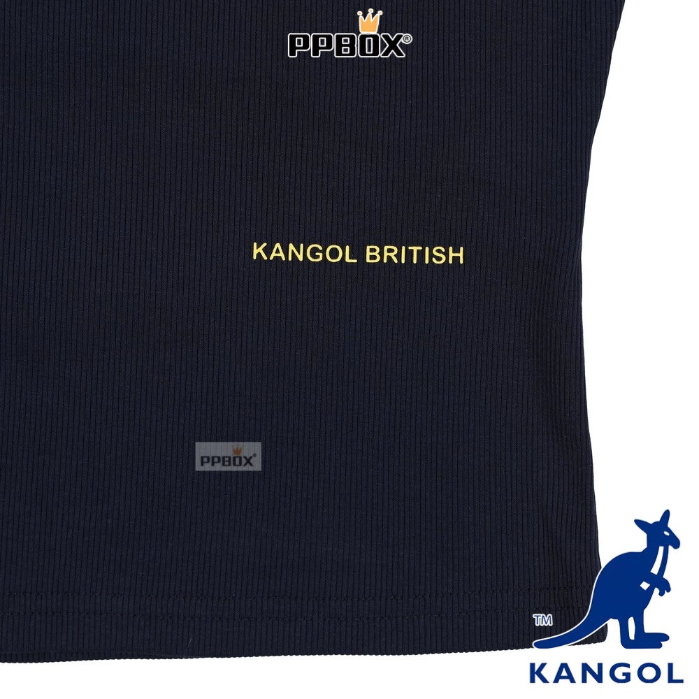 KANGOL 露背 鏤空 修身短T系列 衣服-細節圖8