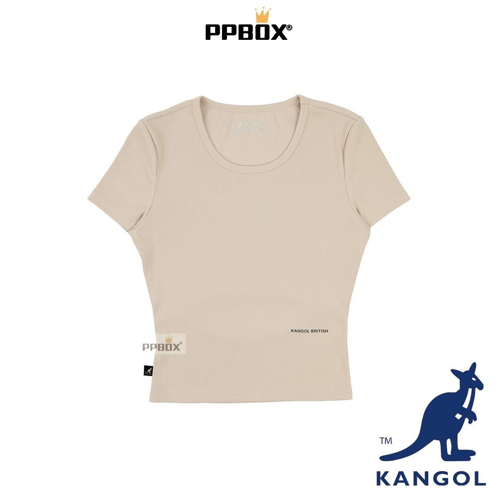 KANGOL 露背 鏤空 修身短T系列 衣服-規格圖11