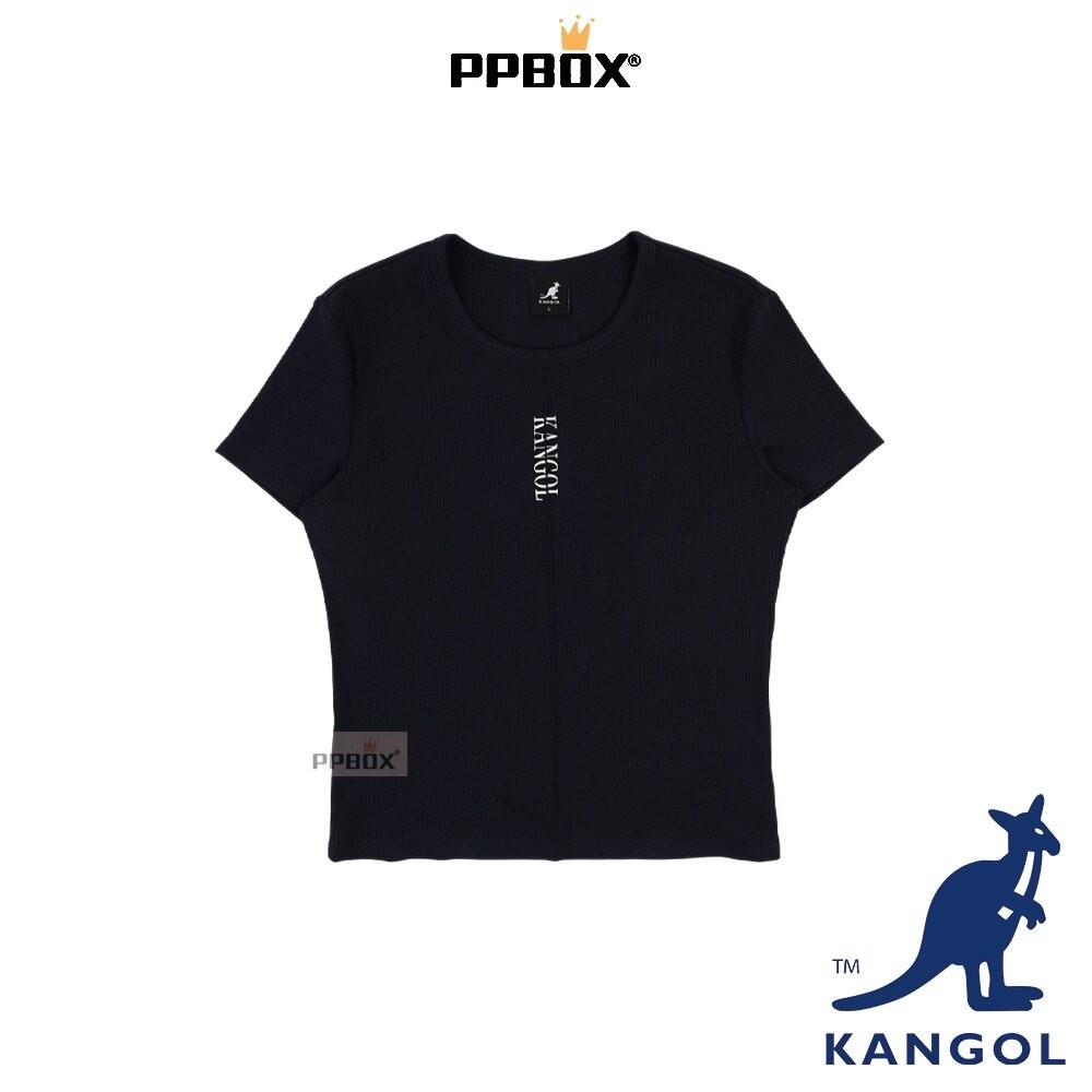 KANGOL 露背 鏤空 修身短T系列 衣服-規格圖11