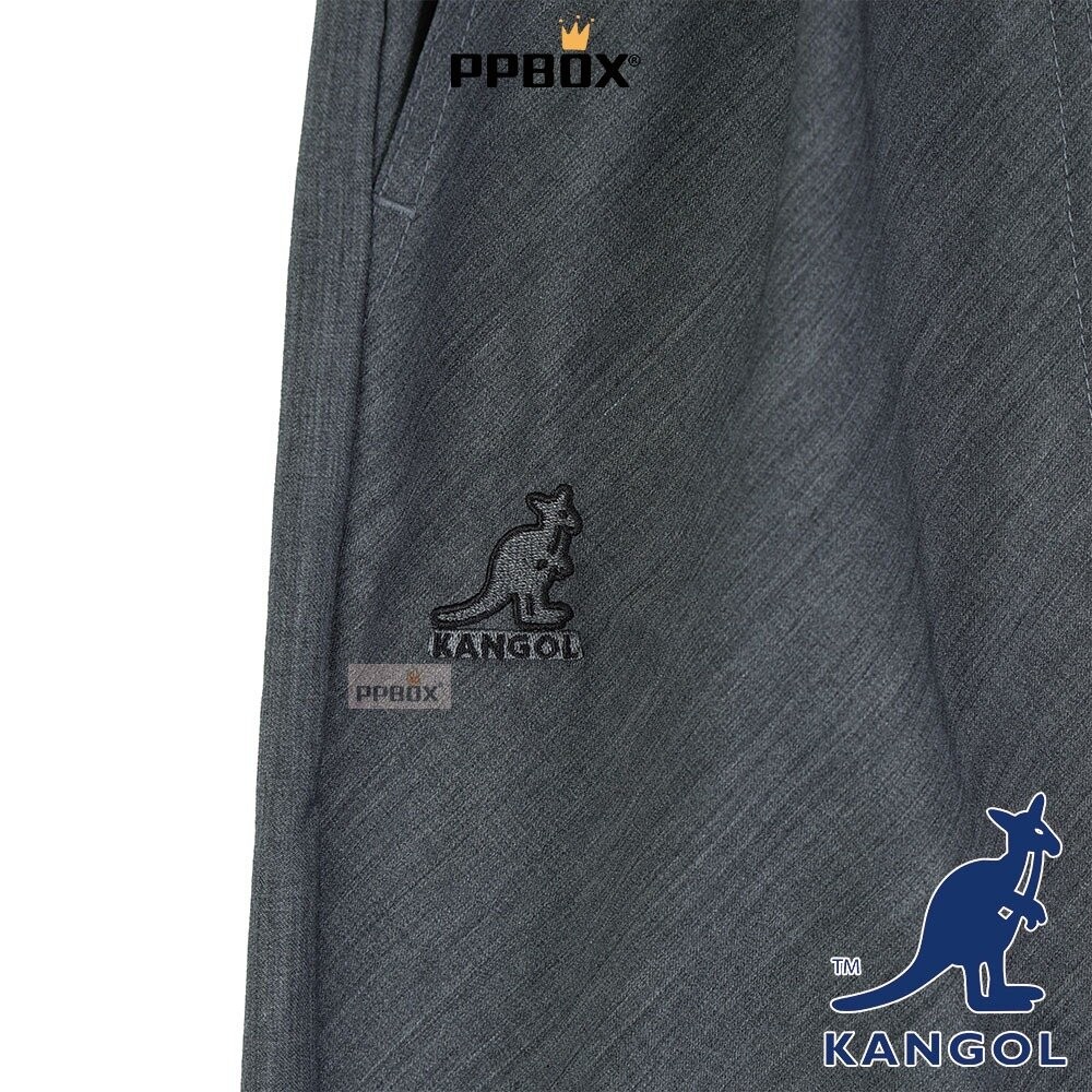 KANGOL 彎刀褲 寬口繭型褲系列-細節圖8