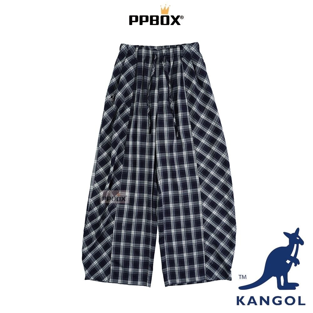 KANGOL 彎刀褲 寬口繭型褲 系列-規格圖9