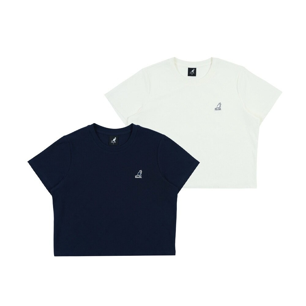 KANGOL 超涼感 滿版緹花短T 衣服 [66221001]-細節圖2
