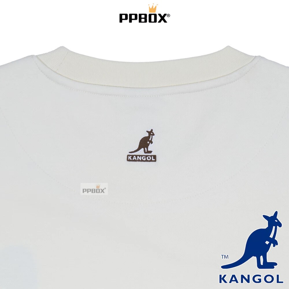 KANGOL 小毛帽LOGO 短T 衣服【65258051】-細節圖3