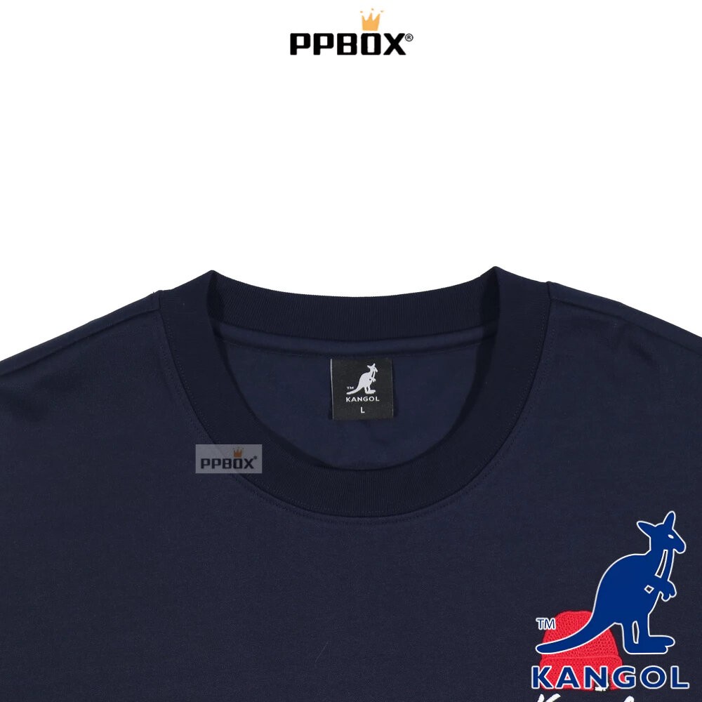 KANGOL 小毛帽LOGO 短T 衣服【65258051】-細節圖9