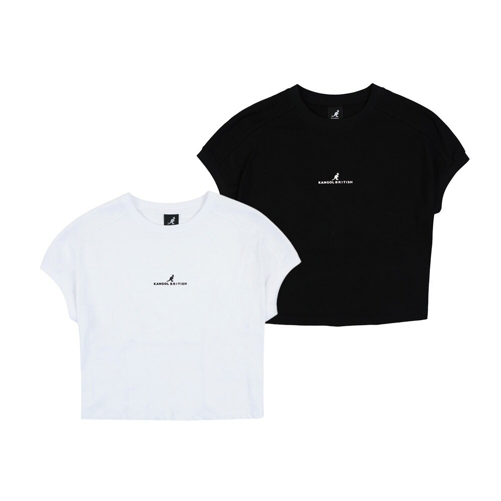 KANGOL 迷你袖文字短T 衣服 [66221003]-細節圖2