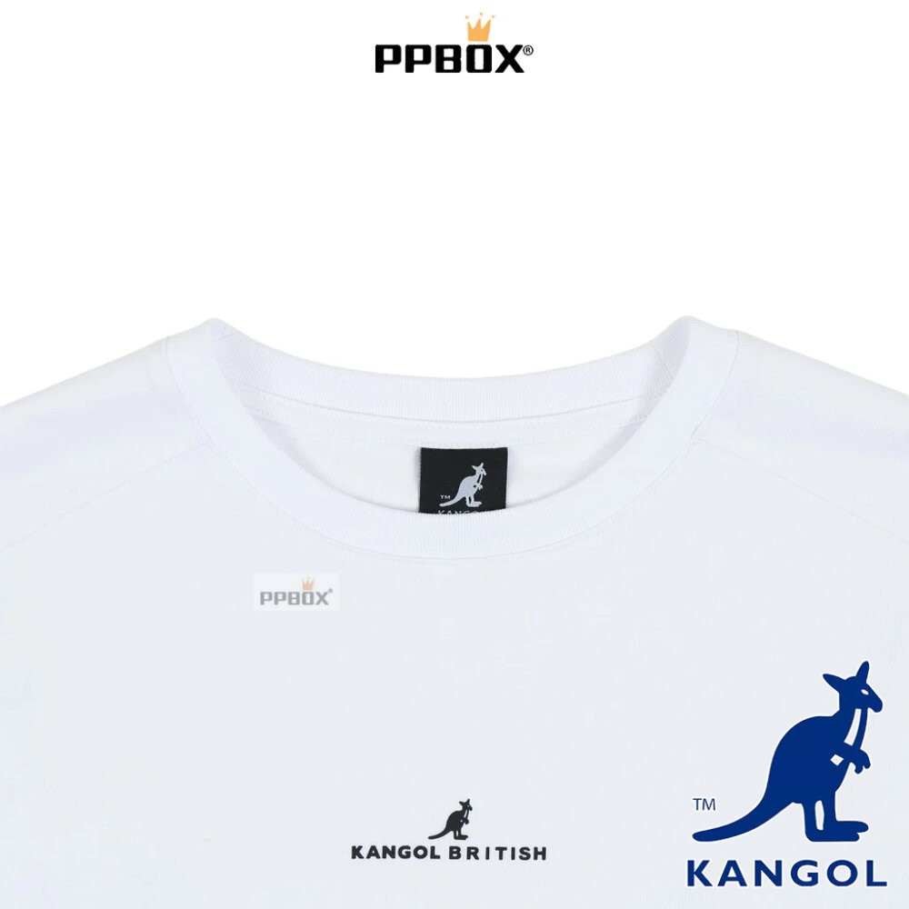 KANGOL 迷你袖文字短T 衣服 [66221003]-細節圖3