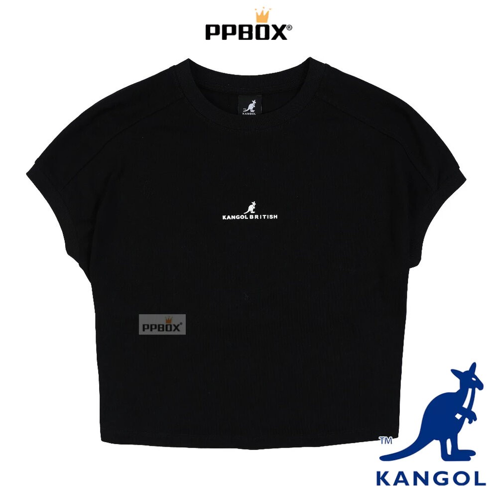 KANGOL 迷你袖文字短T 衣服 [66221003]-細節圖5