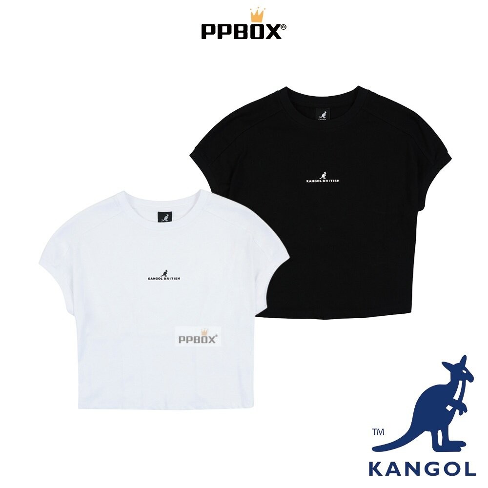 KANGOL 迷你袖文字短T 衣服 [66221003]-細節圖9