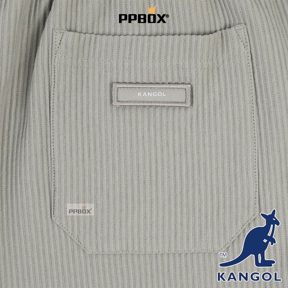 KANGOL 直條紋理短褲 衣服 [66251220]-細節圖3