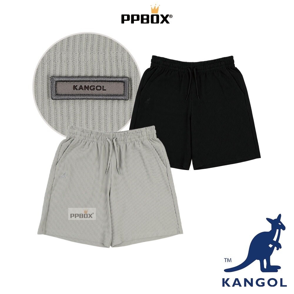 KANGOL 直條紋理短褲 衣服 [66251220]-細節圖7