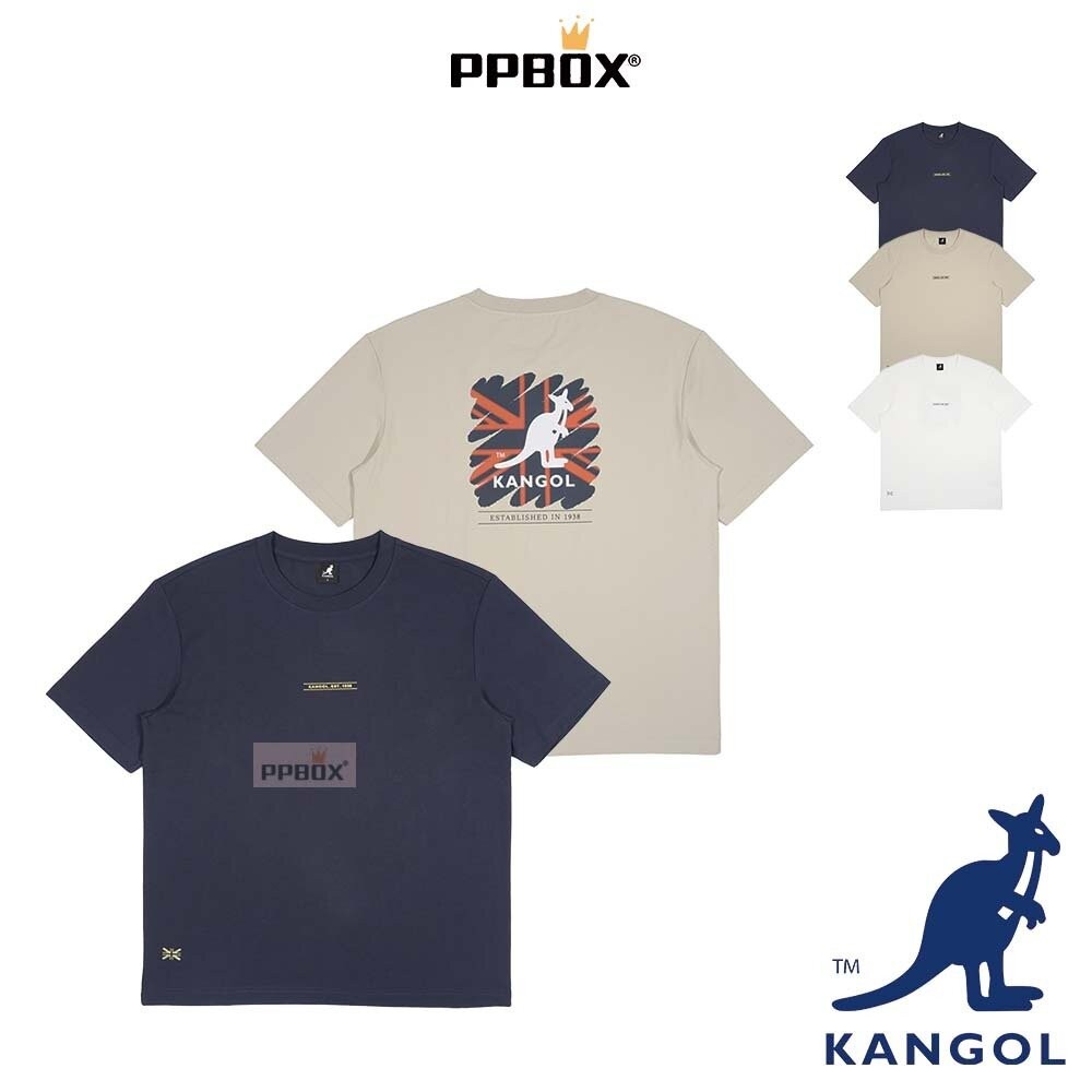 KANGOL 塗鴉LOGO 短T 衣服 [65251012]-細節圖3