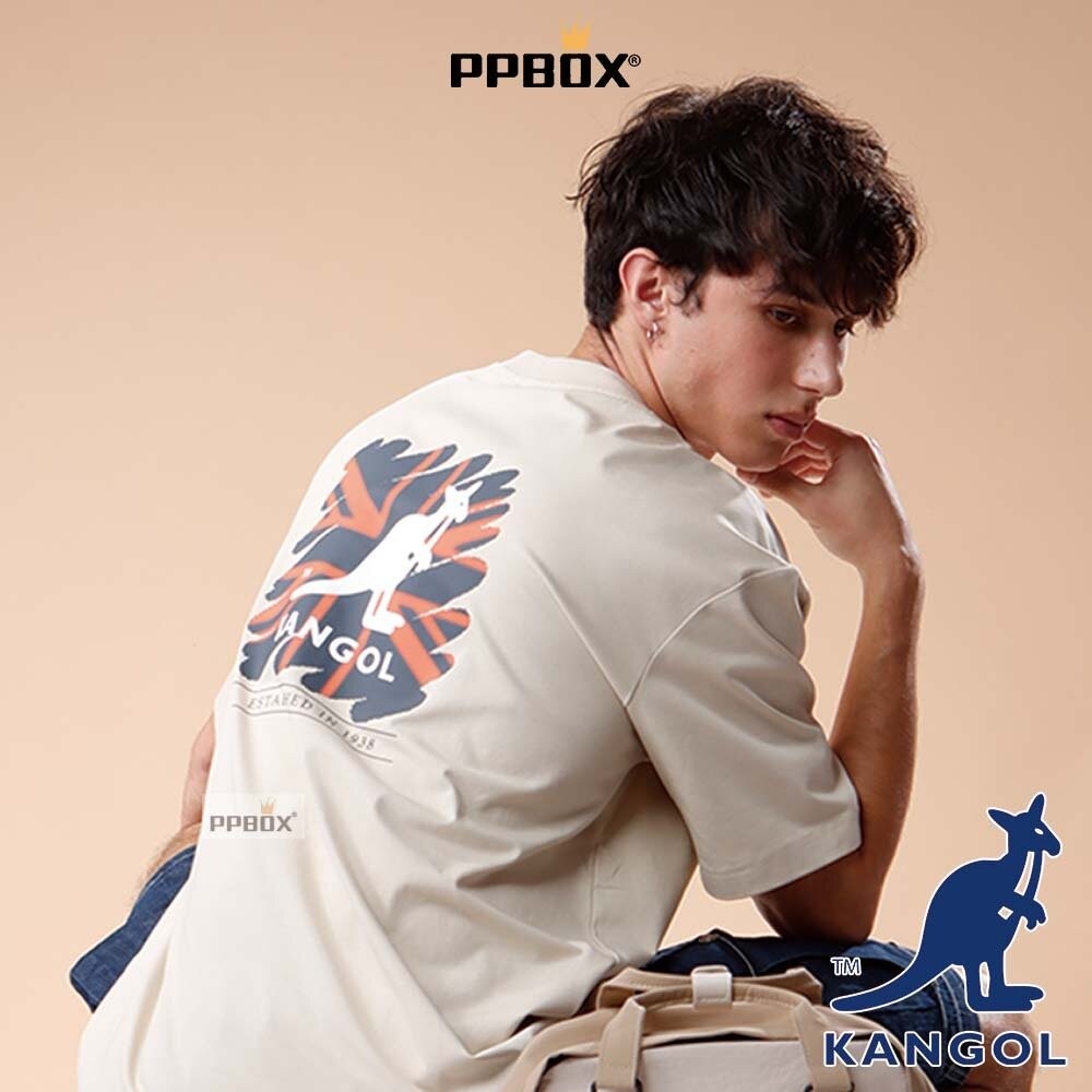 KANGOL 塗鴉LOGO 短T 衣服 [65251012]-細節圖4