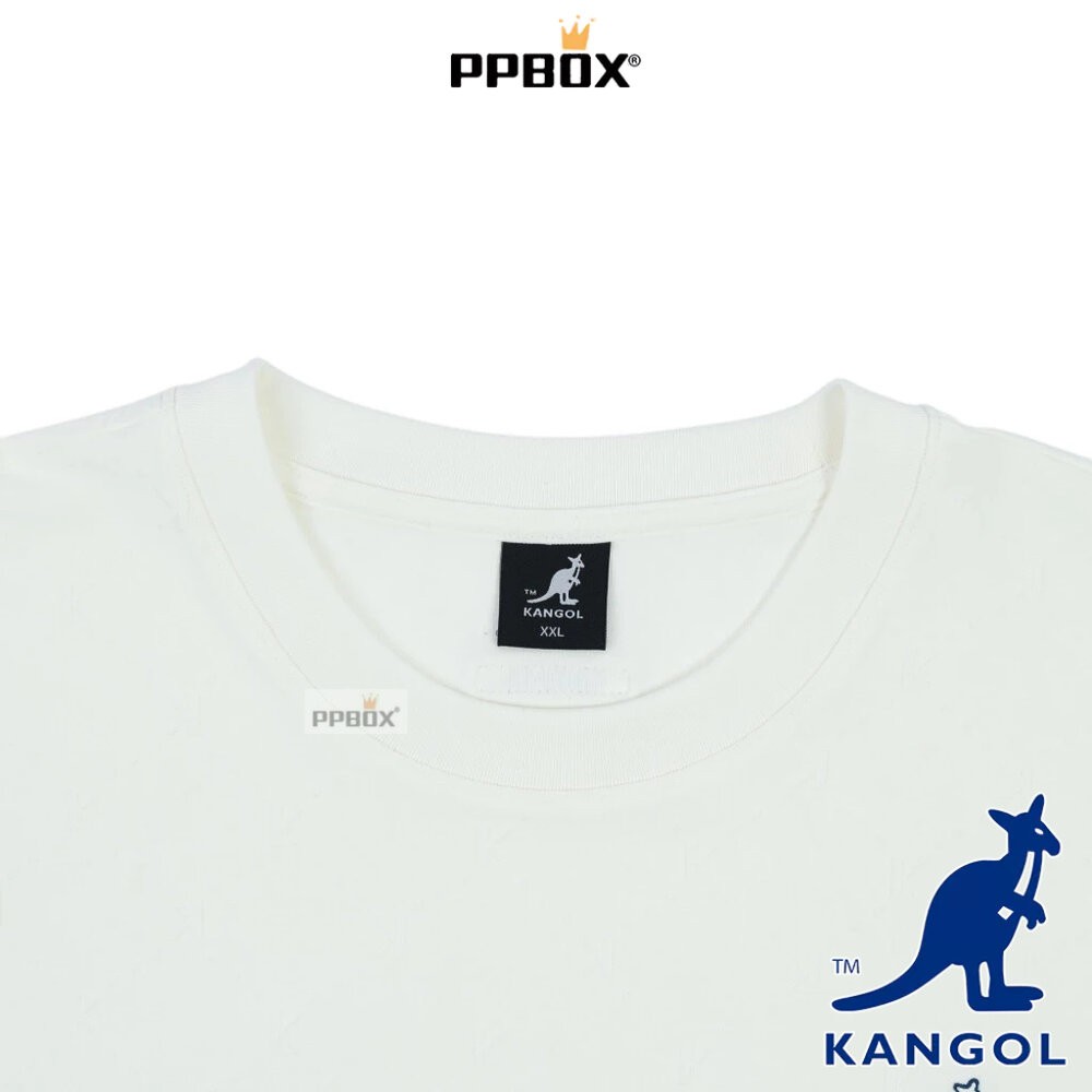 KANGOL 緹花 素短T 衣服 [66251017]-細節圖4